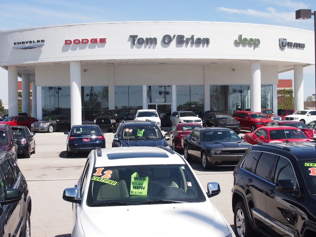 Tom OBrien Chrysler Jeep Dodge Ram - Indianapolis | 4630 E 96th St, Indianapolis, IN 46240, USA | Phone: (463) 223-4099