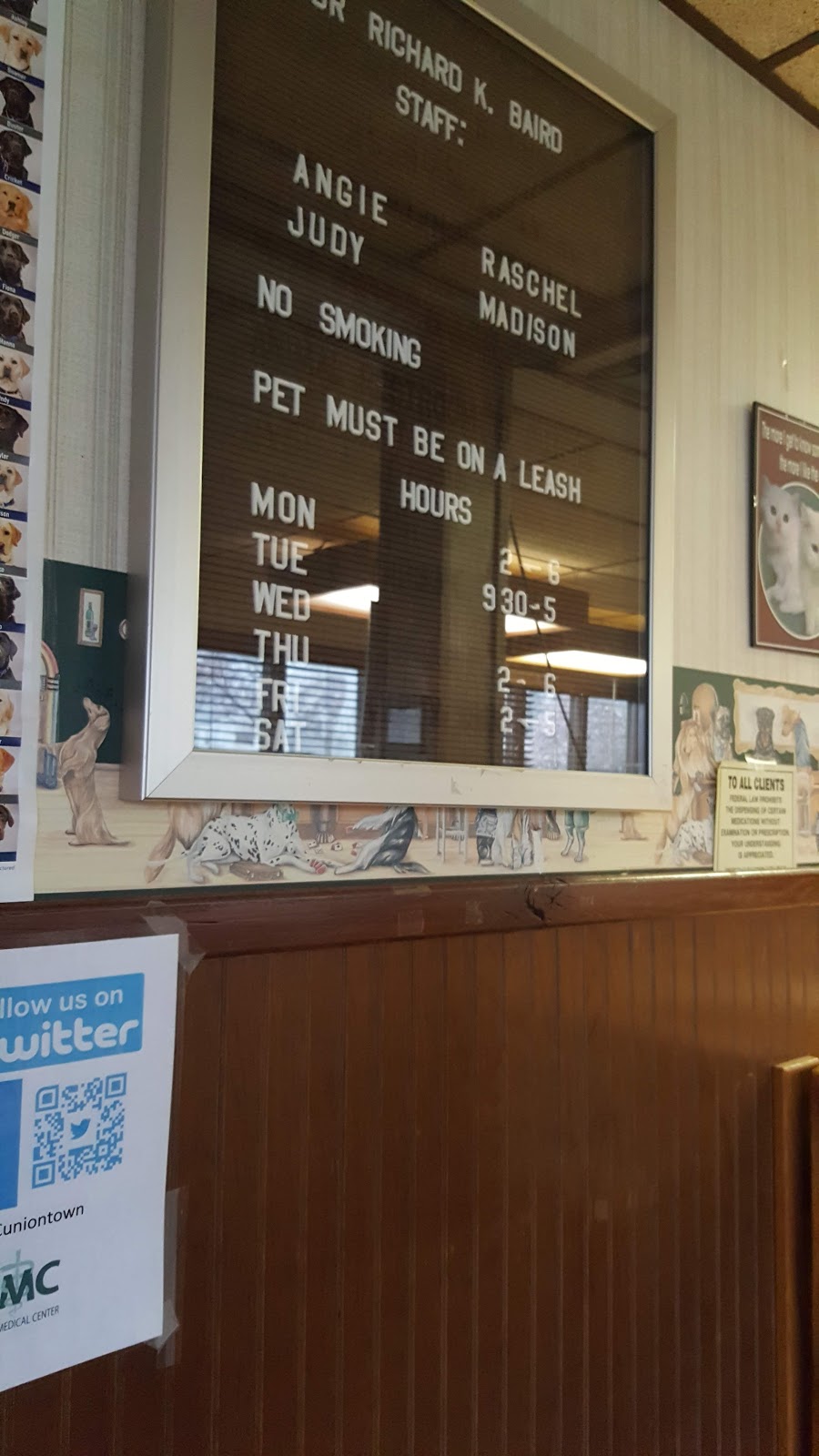 Animal Medical Center Uniontown | 783 Morgantown Rd, Uniontown, PA 15401, USA | Phone: (724) 438-8554