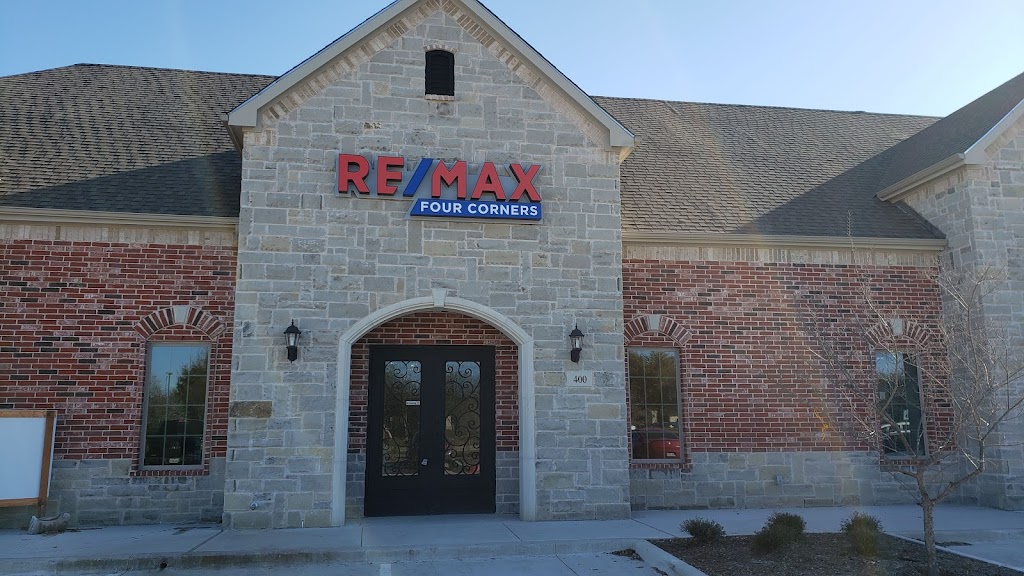 RE/MAX Four Corners | 7701 Eldorado Pkwy Suite #400, McKinney, TX 75070, USA | Phone: (972) 396-9100