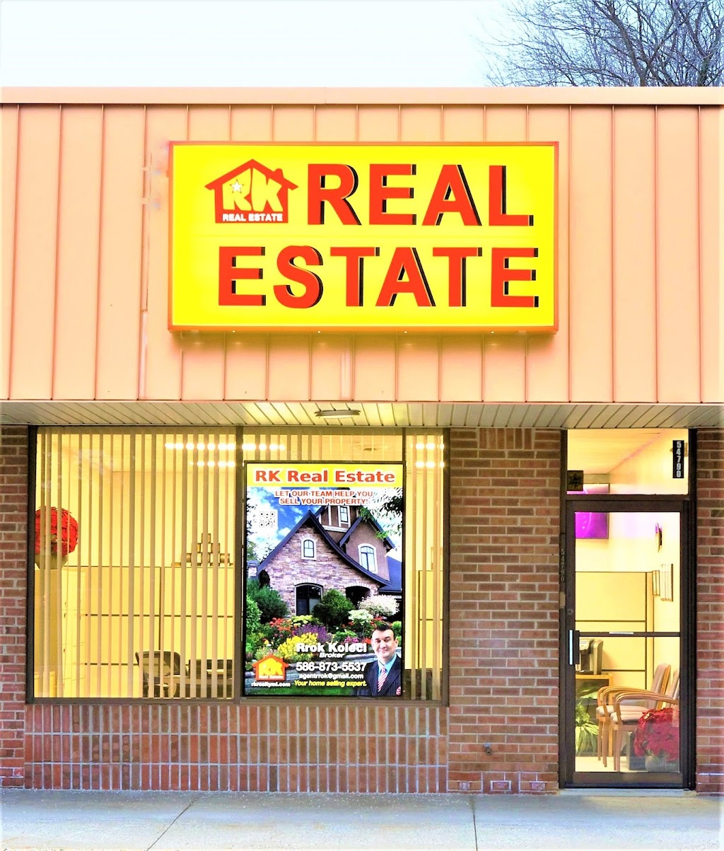 RK Real Estate LLC. | 54790 Mound Rd, Shelby Township, MI 48316 | Phone: (586) 229-1500