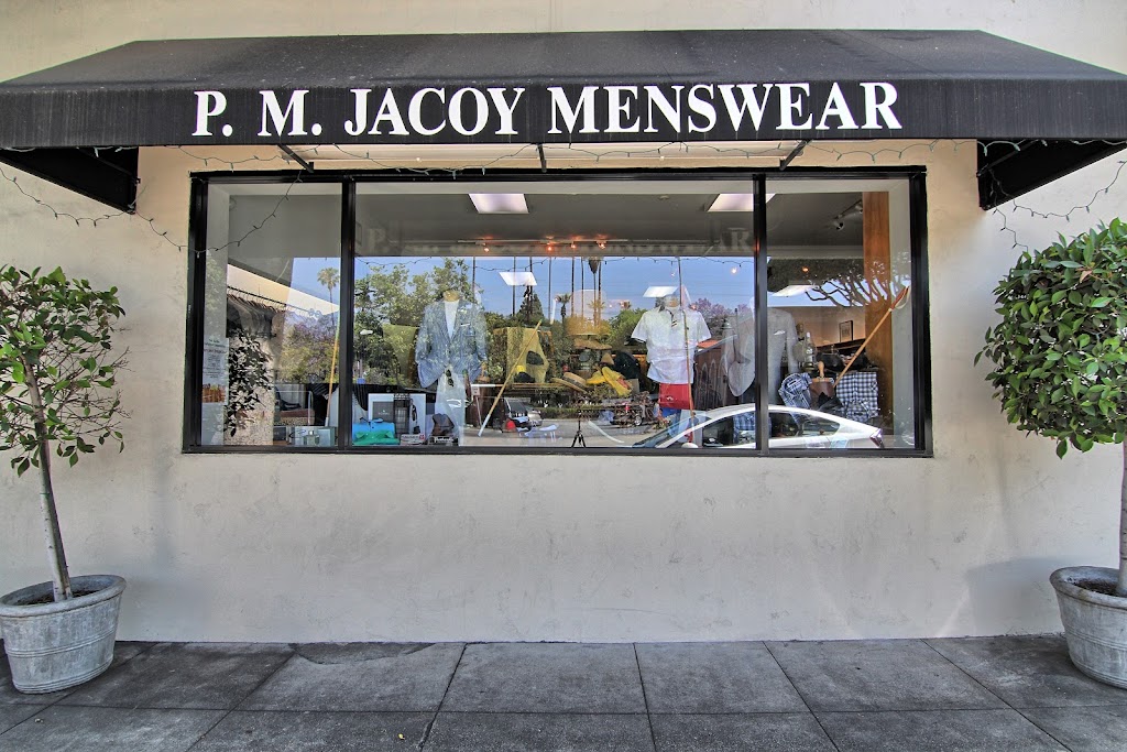 P.M. Jacoy Menswear | 2650 Mission St # 104, San Marino, CA 91108, USA | Phone: (626) 799-4600