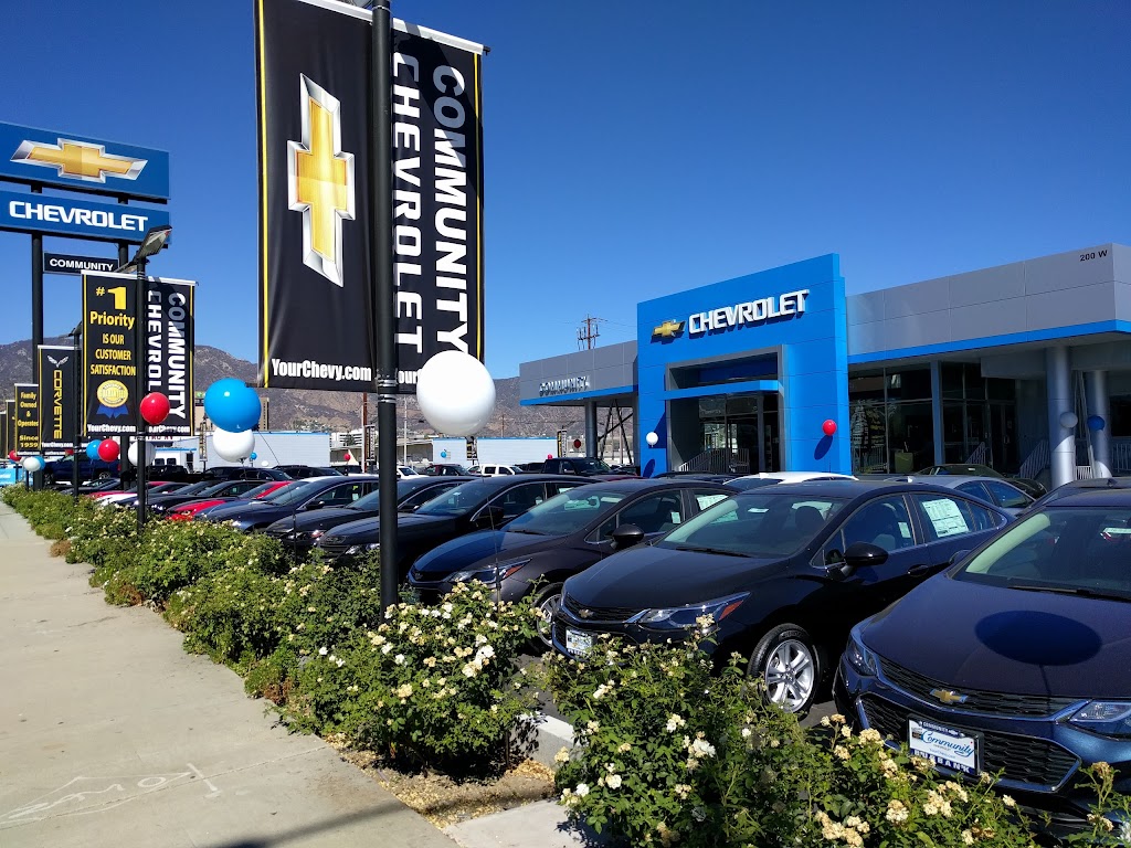 Community Chevrolet Company | 200 W Olive Ave, Burbank, CA 91502, USA | Phone: (818) 641-5713