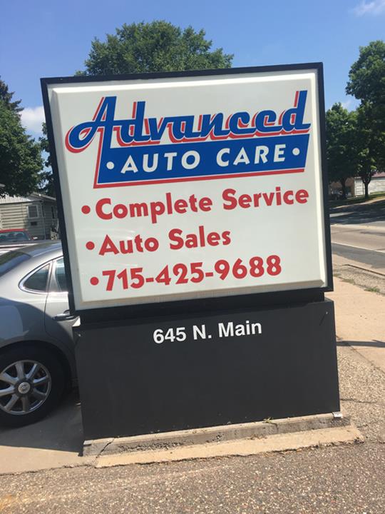 Advanced Auto Care | 645 N Main St, River Falls, WI 54022, USA | Phone: (715) 425-9688
