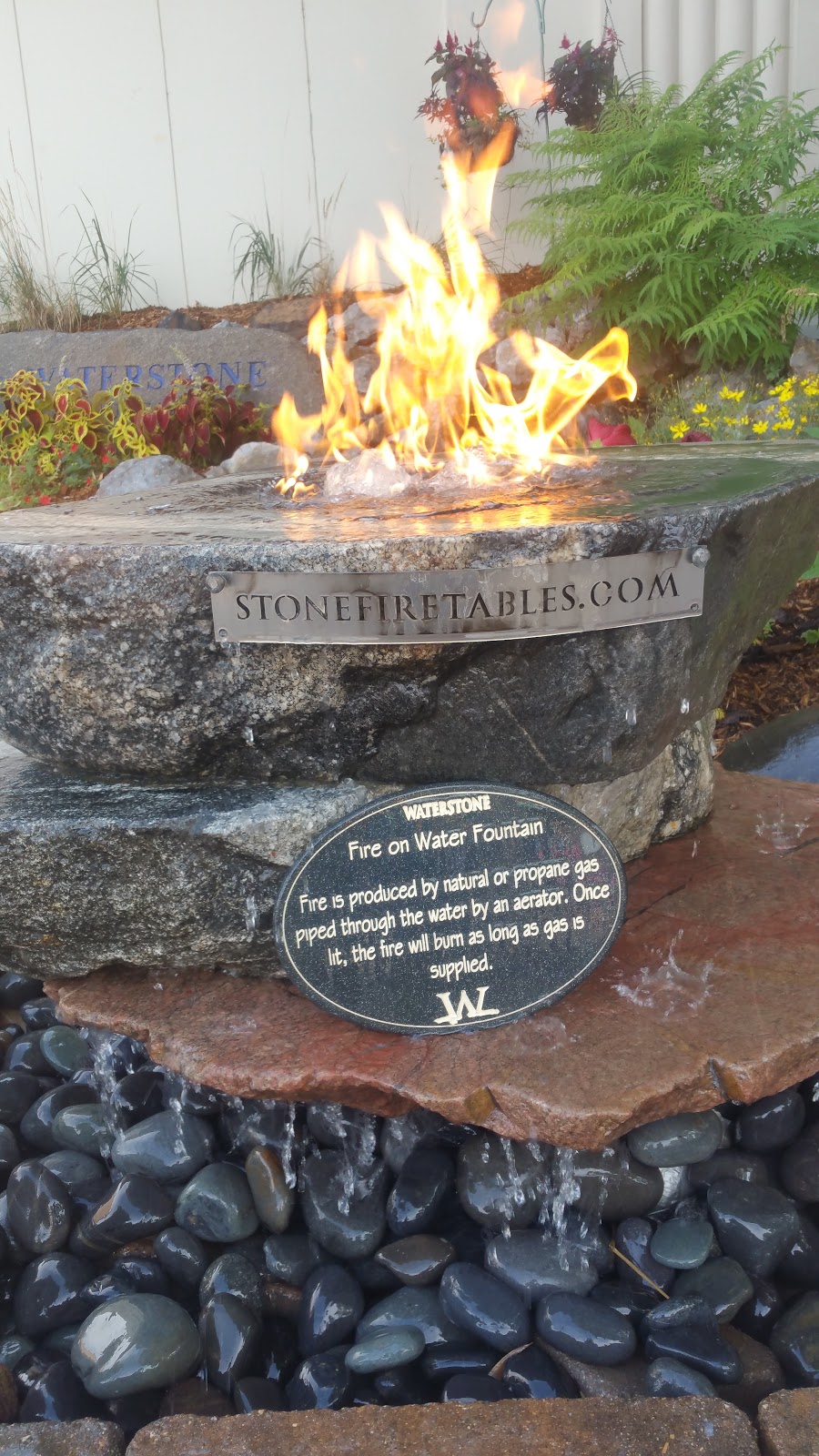 Waterstone Fire Tables & Stone Art | 22470 Norris Lake Rd NW, Anoka, MN 55303, USA | Phone: (763) 360-8040