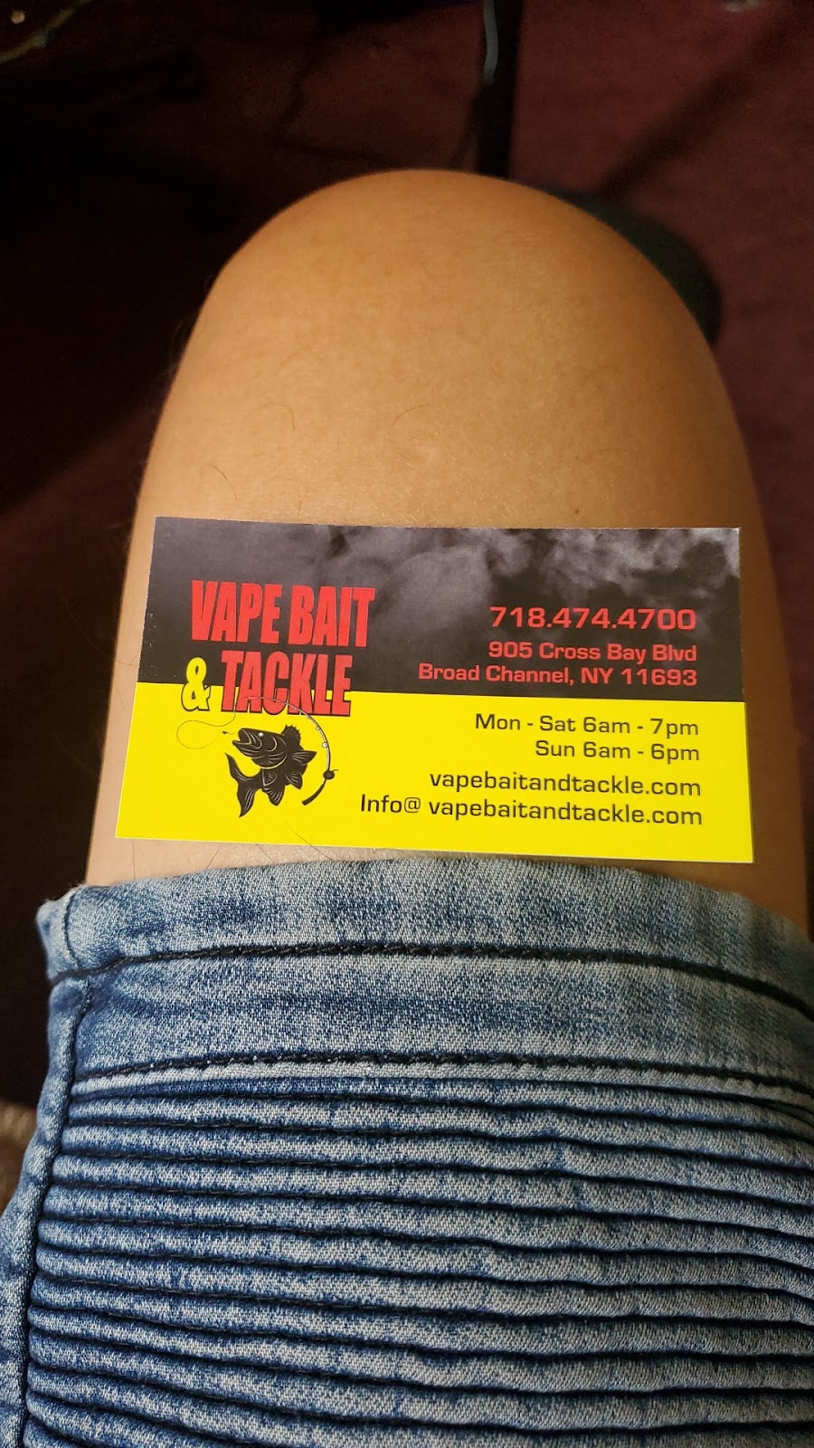 Vape Bait & Tackle | 905 Cross Bay Blvd, Broad Channel, NY 11693, USA | Phone: (718) 474-4700