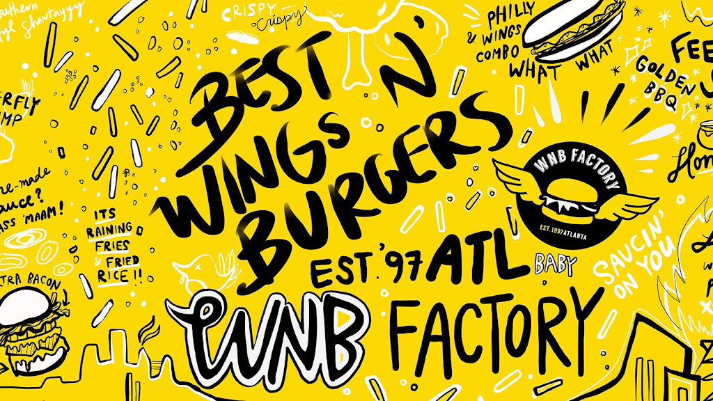 WNB Factory - Wings & Burger | 5340 Hwy 20 S Suite #1, Covington, GA 30016, USA | Phone: (770) 545-4059