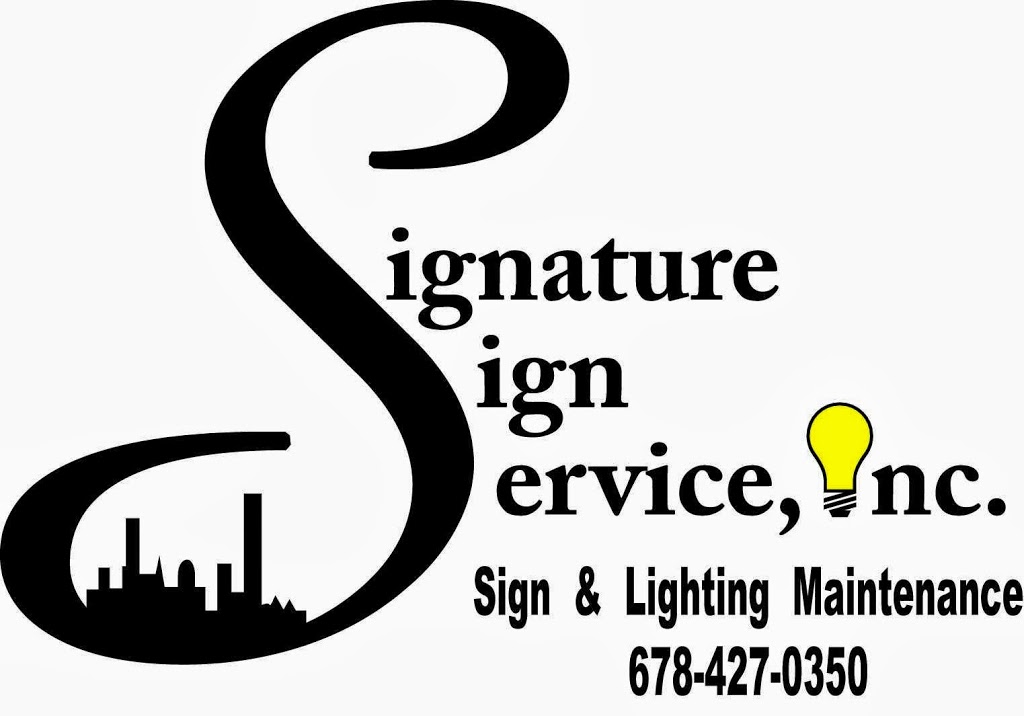 Signature Sign Service ,Inc | 3410 Florence Cir #600, Powder Springs, GA 30127, USA | Phone: (678) 427-0350