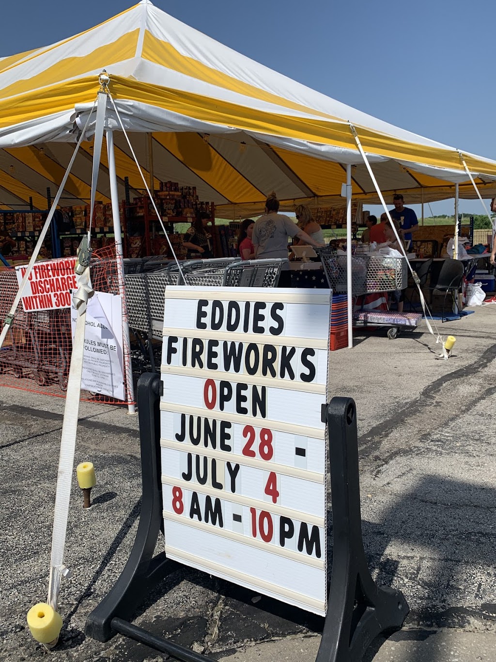 Eddies Fireworks | 1200 Energy Center Dr, Gardner, KS 66030, USA | Phone: (913) 592-9488