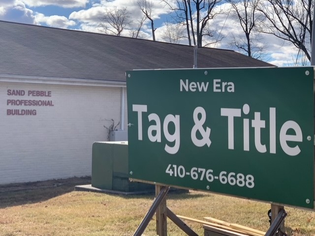 New Era Tag and Title, & Notary Public | 2809 Pulaski Hwy, Edgewood, MD 21040, USA | Phone: (410) 676-6688