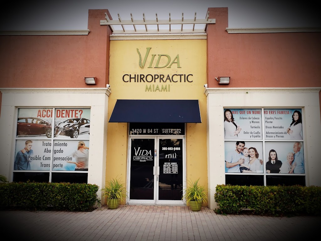 Vida Chiropractic Miami | 3420 W 84th St #102, Hialeah, FL 33018, USA | Phone: (305) 603-8408