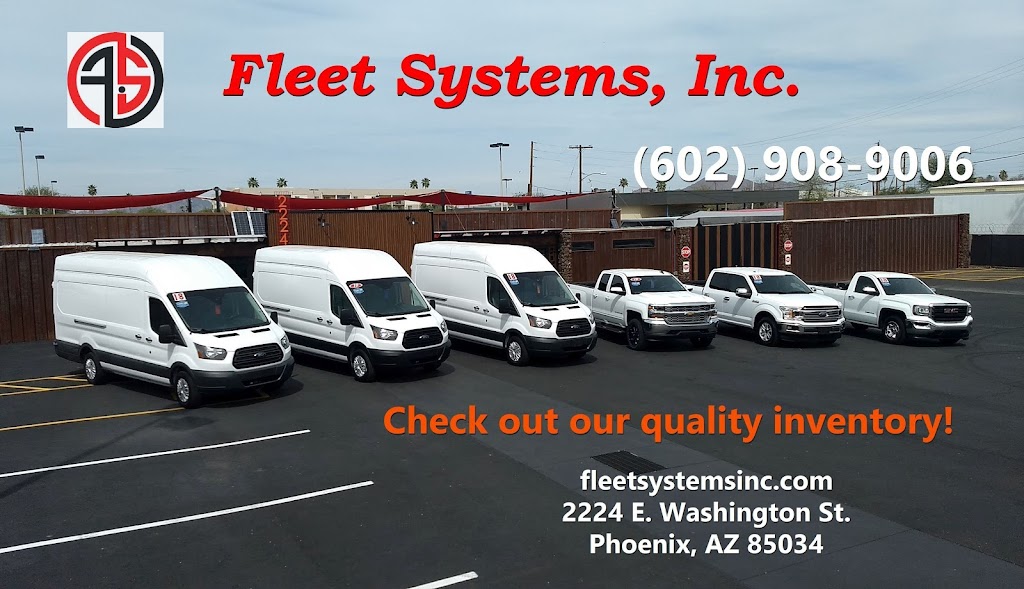 Fleet Systems, Inc. | 2224 E Washington St, Phoenix, AZ 85034, USA | Phone: (602) 908-9006