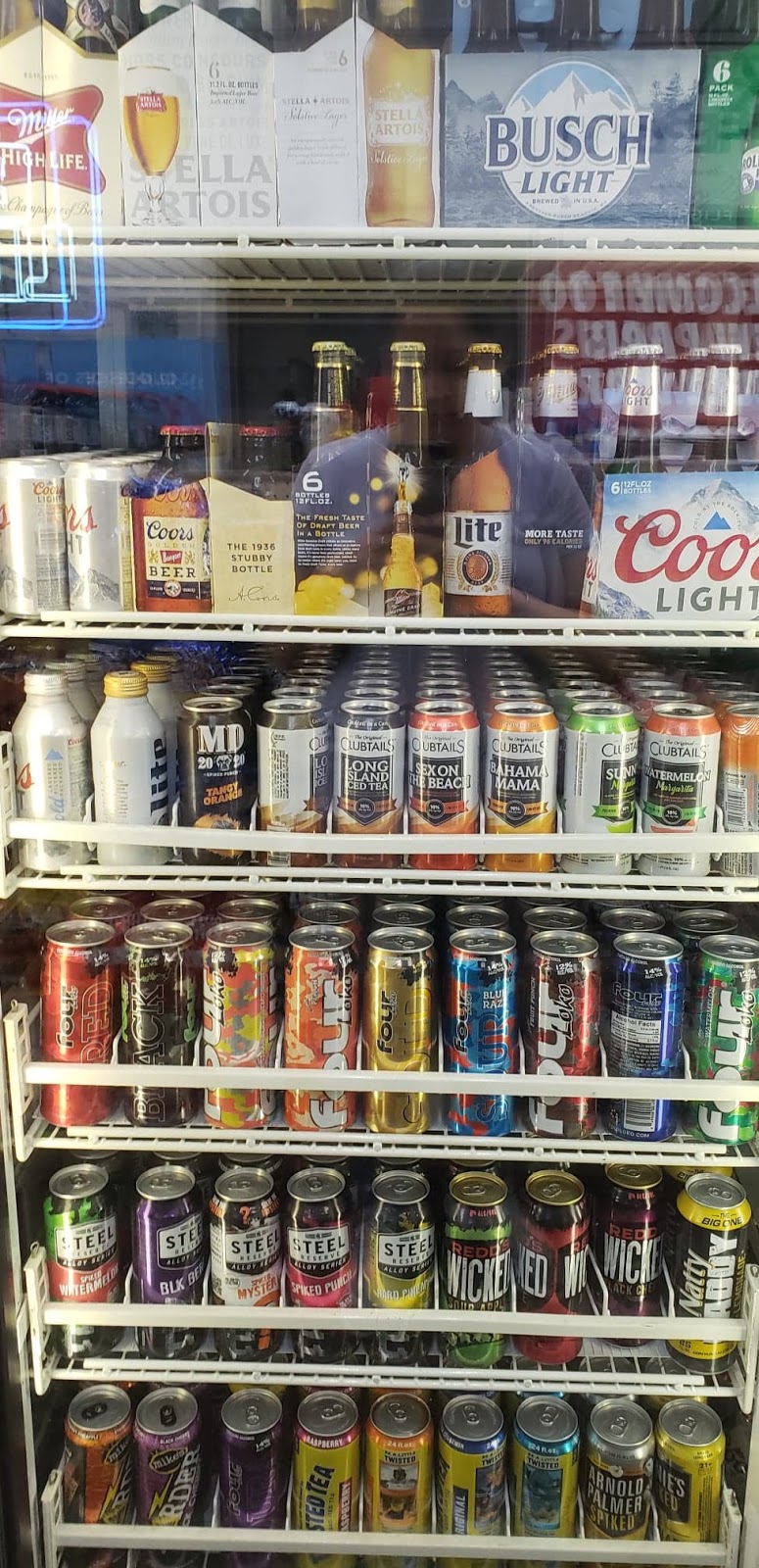 Marathon Truck Stop w/ Beer Cave | 9592 US-40, New Paris, OH 45347, USA | Phone: (937) 437-5700