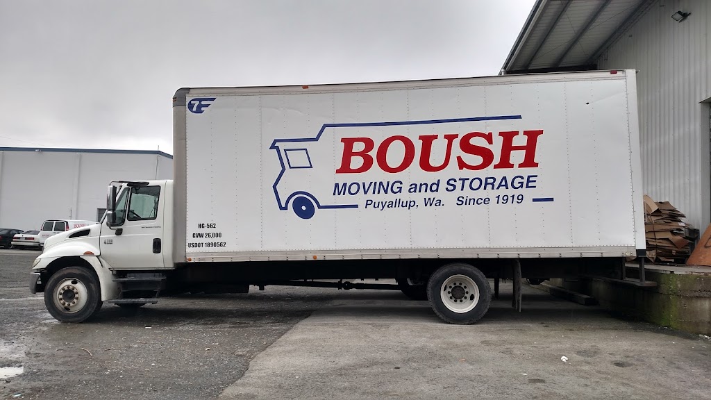 Boush Moving and Storage Inc. | 820 4th St NW, Puyallup, WA 98371, USA | Phone: (253) 845-8829