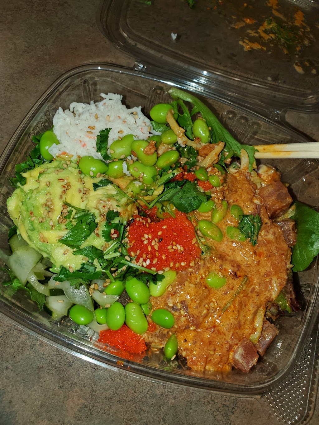 Poki Cat - Poke and Salad | 15850 Soquel Canyon Pkwy unit g, Chino Hills, CA 91709, USA | Phone: (909) 315-6717