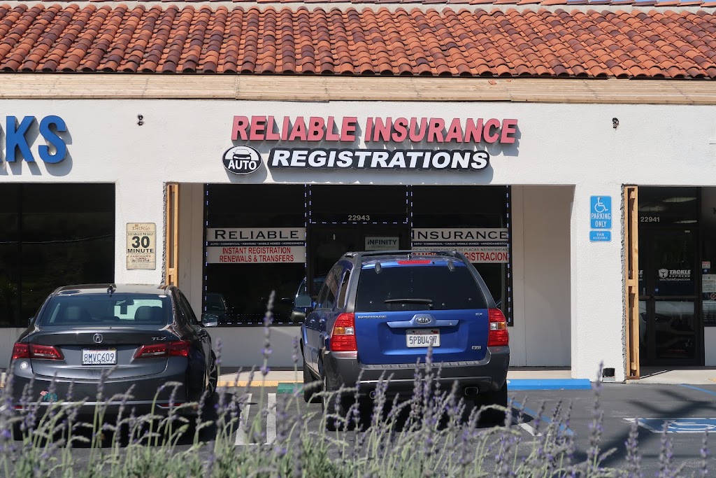 Reliable Insurance & Auto Registrations | 22943 Soledad Canyon Rd, Santa Clarita, CA 91350, USA | Phone: (661) 310-0838