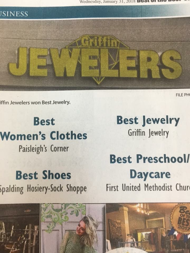 Griffin Jewelers, Inc. and Twisted Steel Jewelry | Hobby Lobby Shopping Center, 1424 N Expy #134, Griffin, GA 30223 | Phone: (770) 227-1157