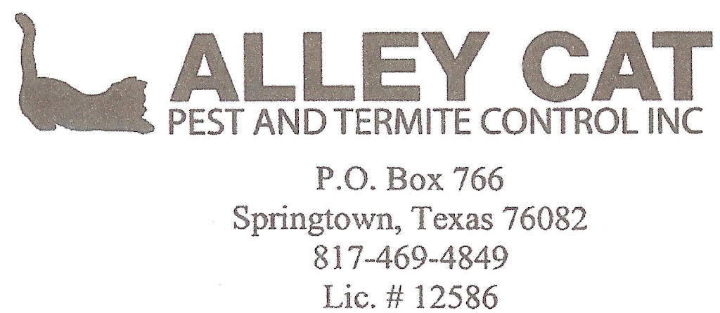 Alley Cat Pest & Termite Inc | N Main St, Springtown, TX 76082, USA | Phone: (817) 469-4849