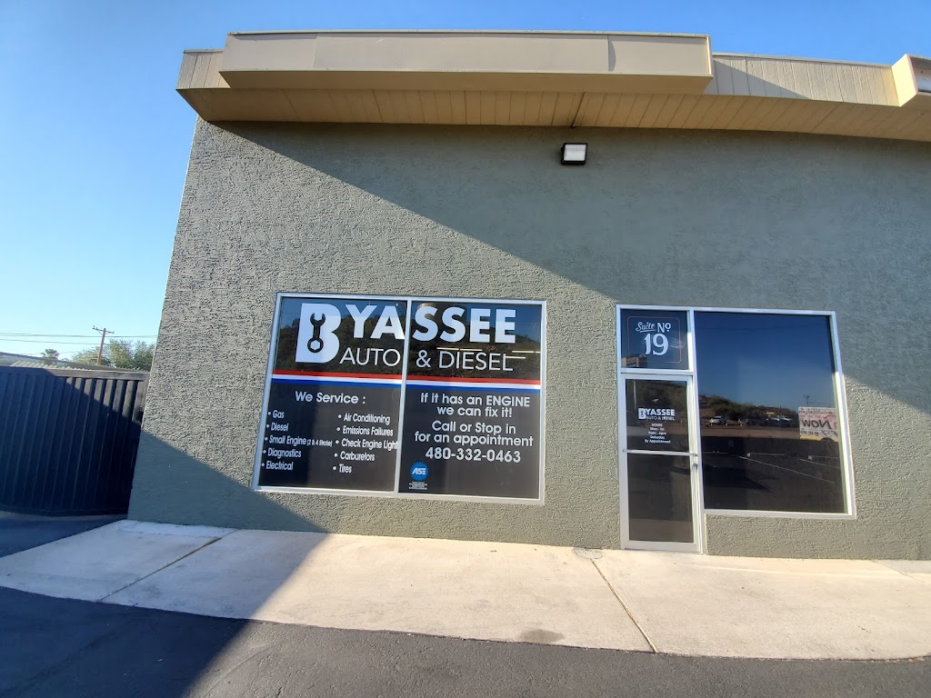 Byassee Auto & Diesel | 8151 E Main St UNIT 19, Mesa, AZ 85207, USA | Phone: (480) 332-0463