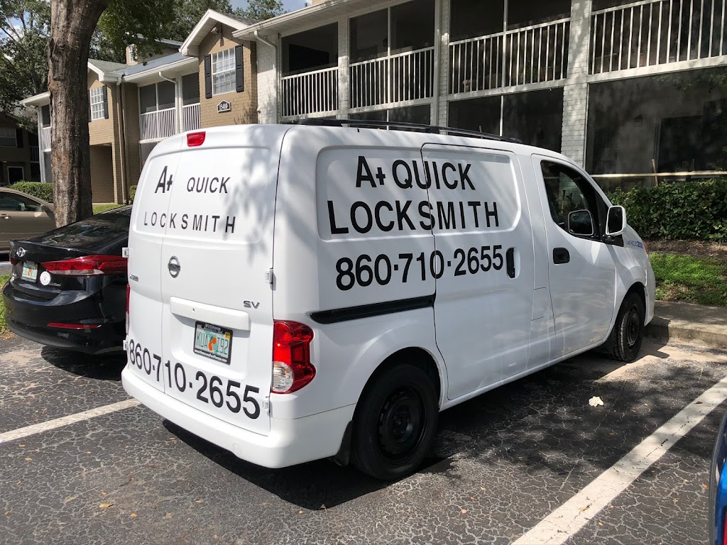 A plus QUICK LOCKSMITH | 15401 Plantation Oaks Dr Unit 7, Tampa, FL 33647, United States | Phone: (860) 710-2655