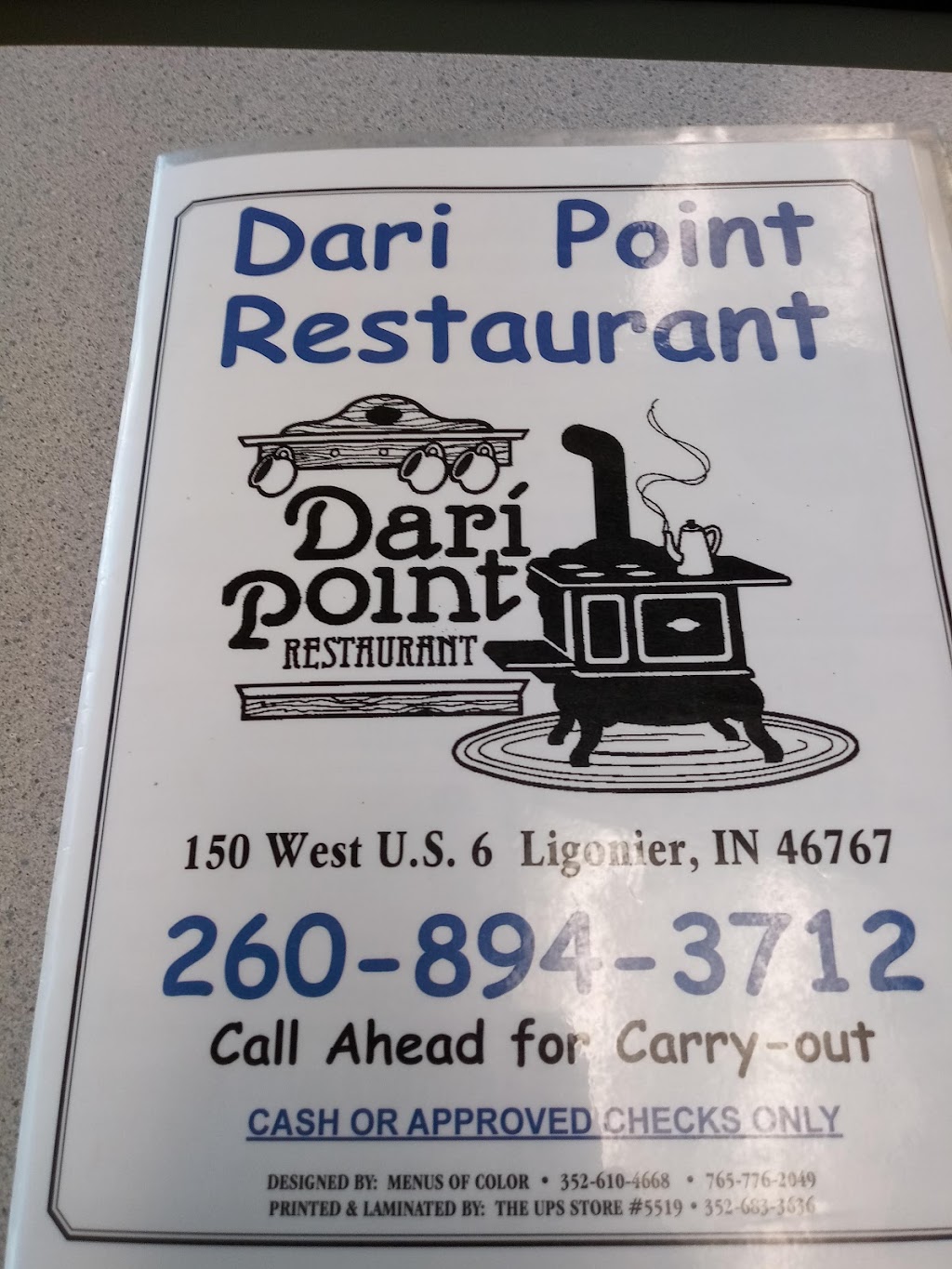 Dari Point | 150 US-6, Ligonier, IN 46767, USA | Phone: (260) 894-3712