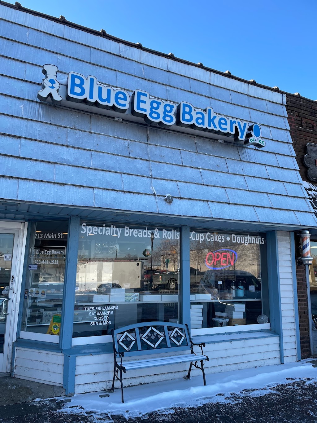 Blue Egg Bakery | 713 Main St NW, Elk River, MN 55330 | Phone: (763) 441-1911