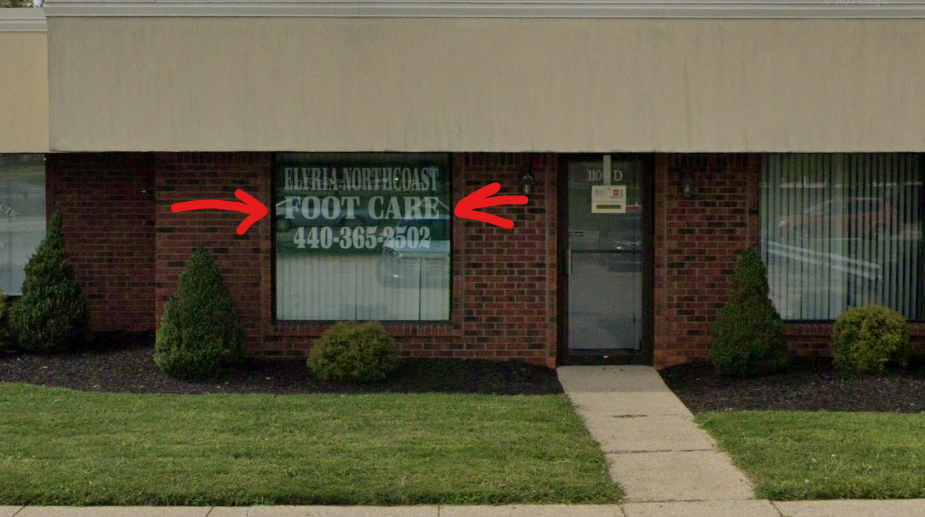North Coast Foot Care | New Sunrise office complex, 1100 Abbe Rd N, Elyria, OH 44035, USA | Phone: (440) 365-2502