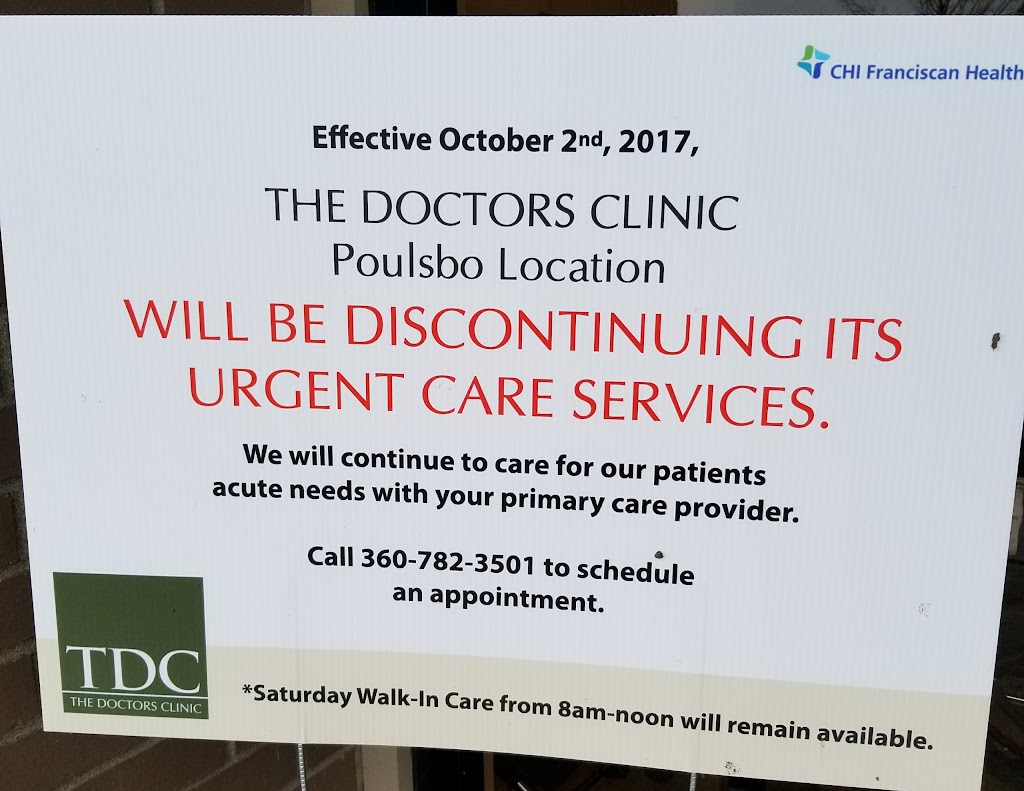 The Doctors Clinic - Poulsbo | 19245 7th Ave NE, Poulsbo, WA 98370, USA | Phone: (360) 782-3500