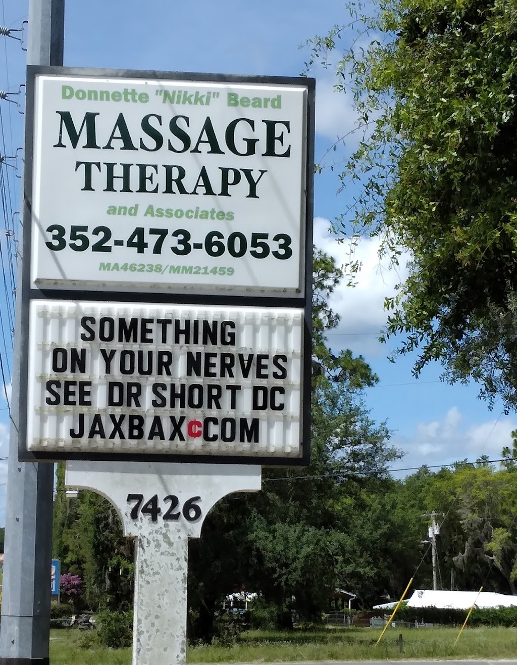 Dr. Nancy Short, Chiropractor | 7426 State Rd 21, Keystone Heights, FL 32656, USA | Phone: (904) 778-6859