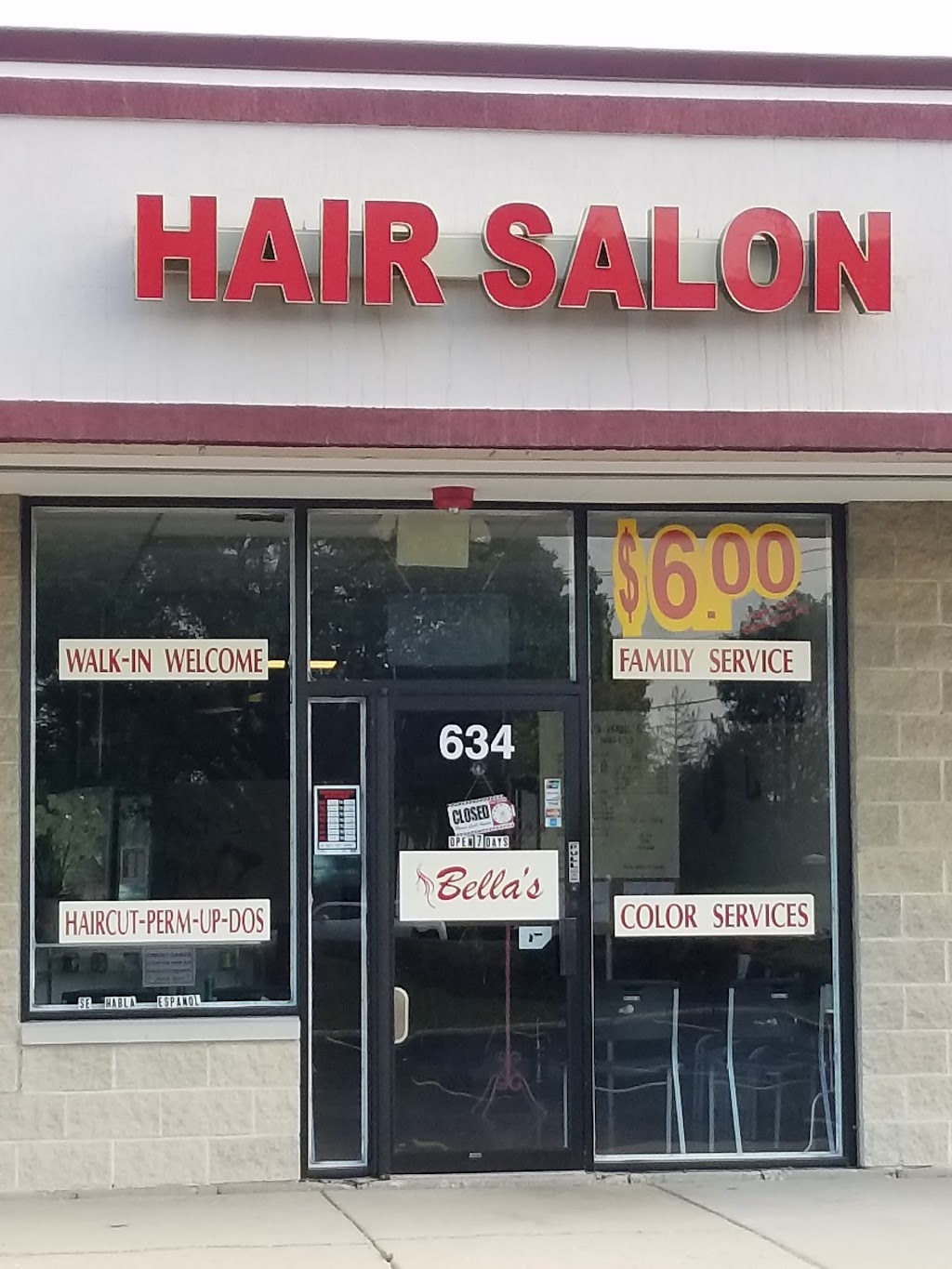 Bellas Hair Salon | 634 E Golf Rd, Arlington Heights, IL 60005, USA | Phone: (847) 437-8540