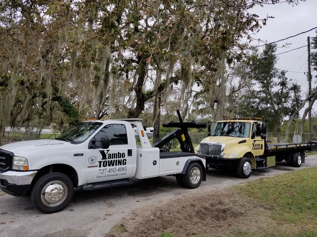 Yambo Towing | 18528 Gracie Lee St #2, Spring Hill, FL 34610, USA | Phone: (727) 492-4081