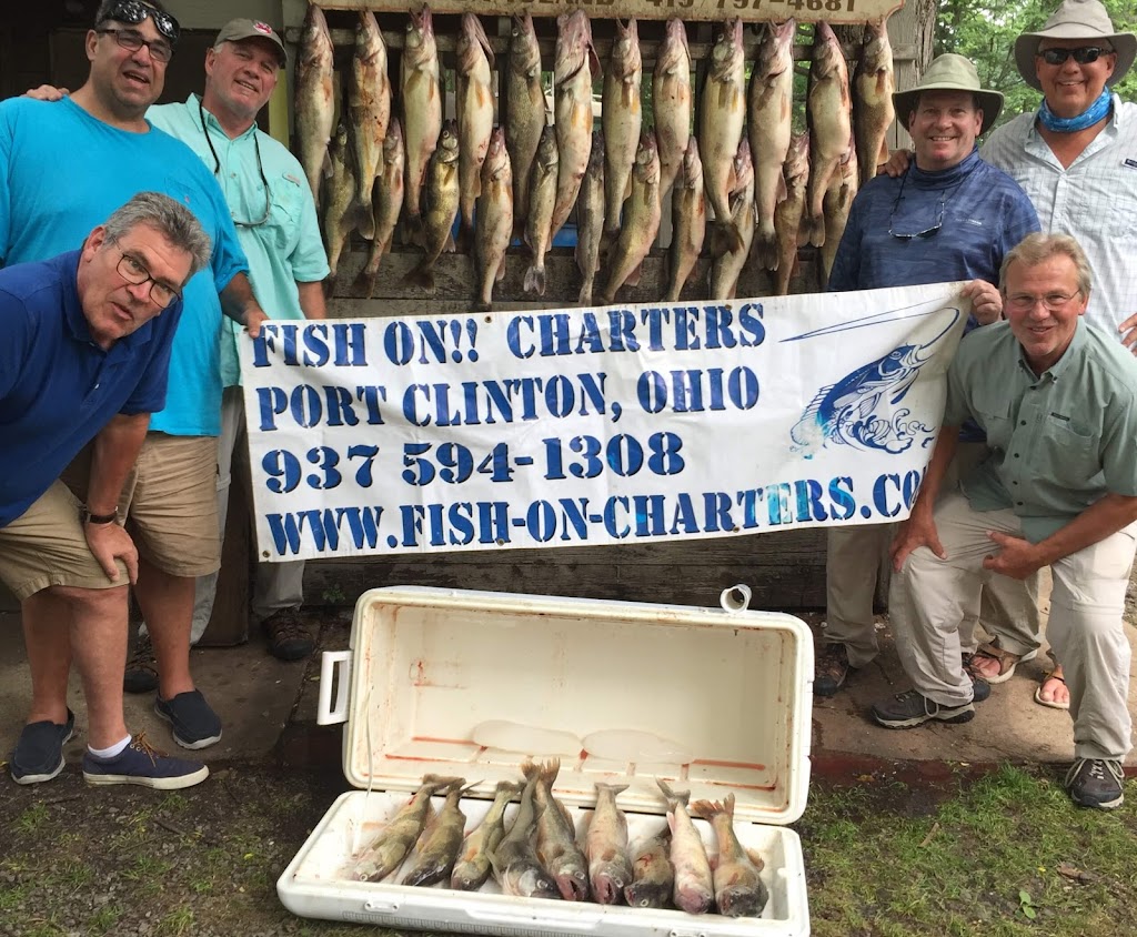 Fish on Charters | 1560 NW Catawba Rd, Port Clinton, OH 43452, USA | Phone: (937) 594-1308