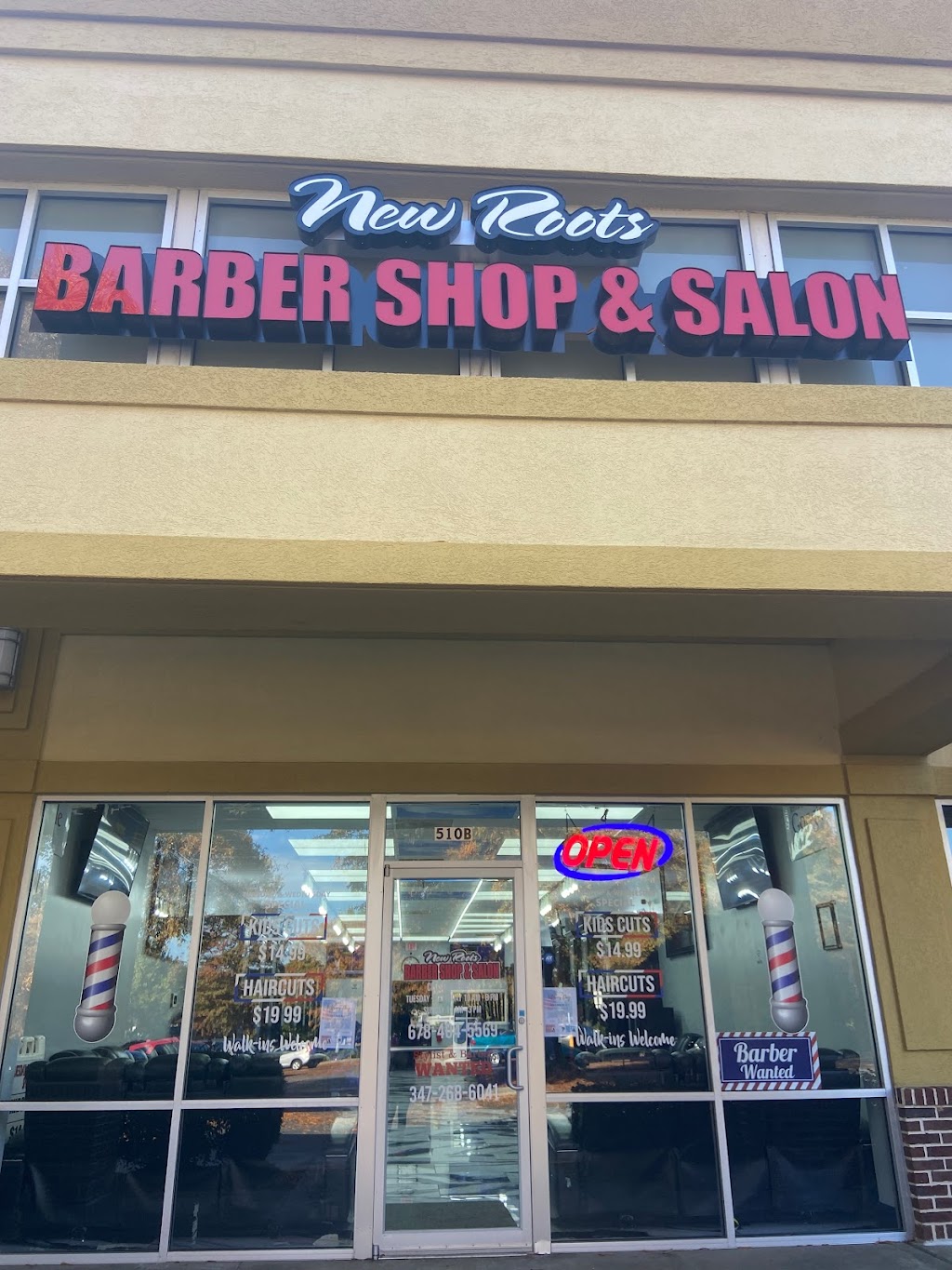 New Roots Barber Shop and Salon 2715 Loganville Hwy SW, Loganville