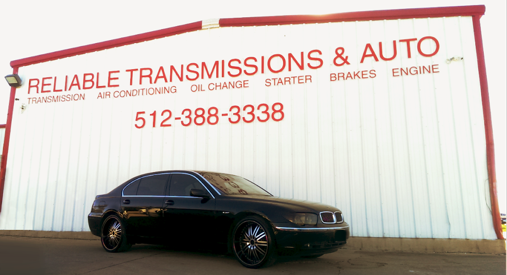 Reliable Transmissions - North Austin | 16301 Farm to Market Rd 1325 #2, Austin, TX 78728 | Phone: (512) 388-3338