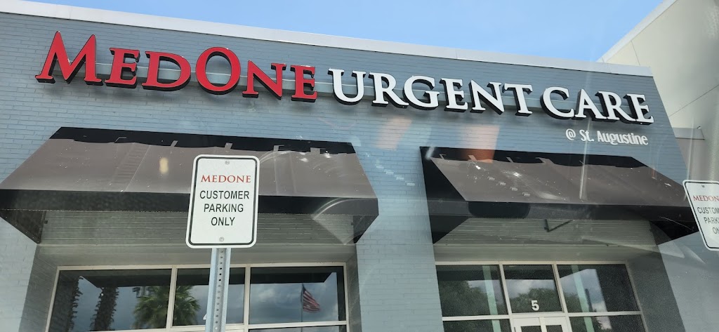 MedOne Urgent Care at St. Augustine | 841 S Ponce De Leon Blvd Suite 4, St. Augustine, FL 32084, USA | Phone: (904) 907-2229