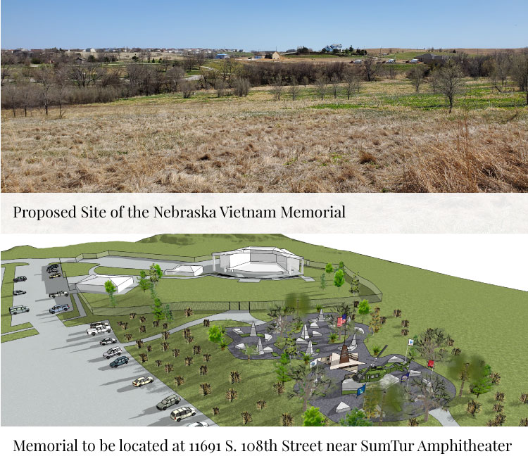 Future Home of Nebraska Vietnam Veterans Memorial | 11691 S 108th St, Papillion, NE 68046, USA | Phone: (402) 677-0110