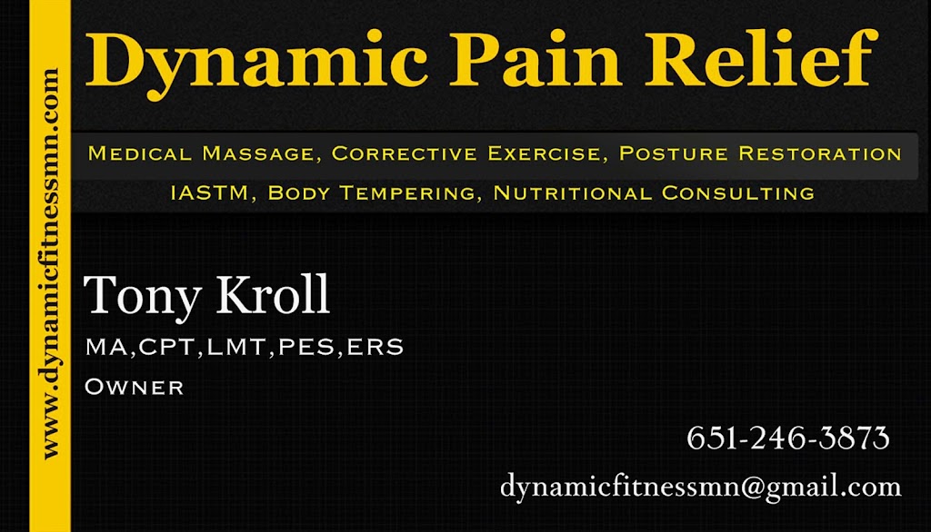Dynamic Fitness MN, Dynamic Pain Relief | 13433 Fenway Blvd N, Hugo, MN 55038, USA | Phone: (651) 246-3873