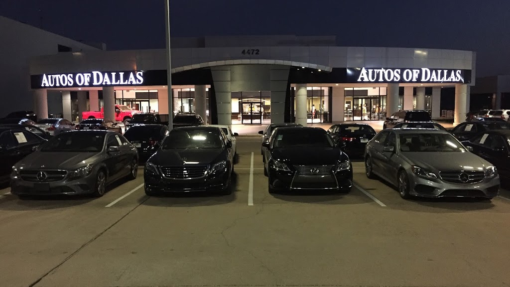 Autos of Dallas | 4472 W Plano Pkwy, Plano, TX 75093, USA | Phone: (972) 484-9200