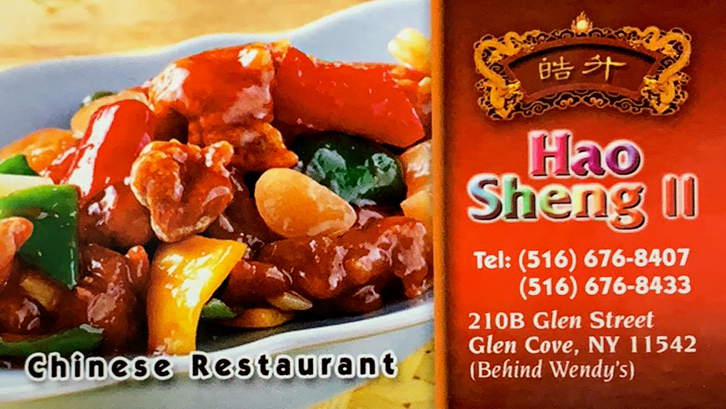 Hao Sheng II | 210 Glen St b, Glen Cove, NY 11542, USA | Phone: (516) 676-8407