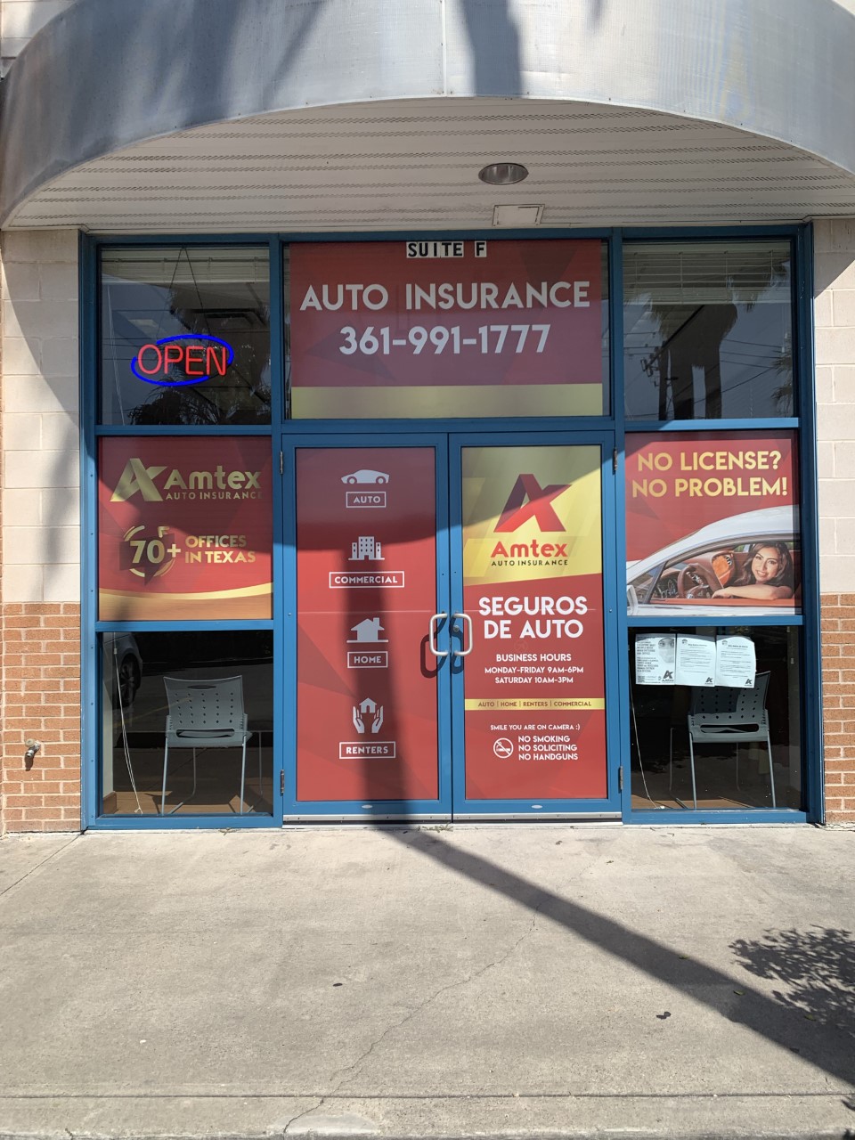 Amtex Auto Insurance | 5601 S Padre Island Dr F, Corpus Christi, TX 78412 | Phone: (361) 991-1777