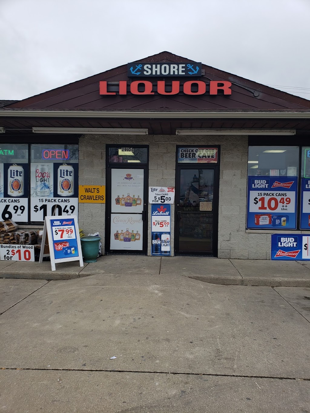 Shore Liquor | 29104 N Gibraltar Rd, Rockwood, MI 48173, USA | Phone: (734) 672-7311