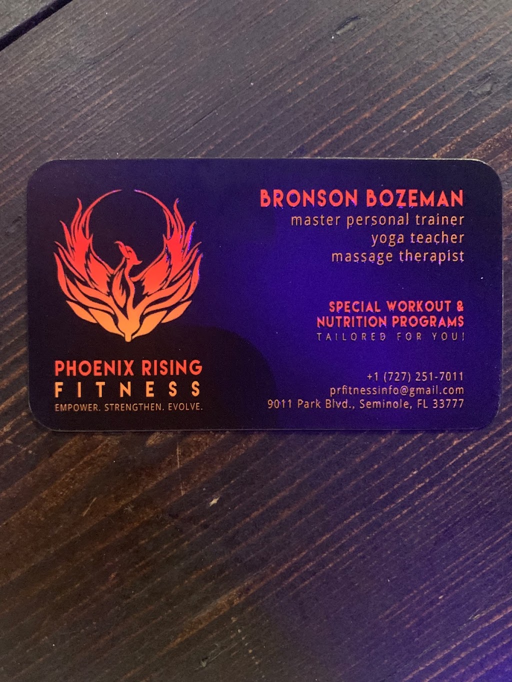 Phoenix Rising Fitness | 9011 N Pk Blvd, Seminole, FL 33777, USA | Phone: (727) 251-7011