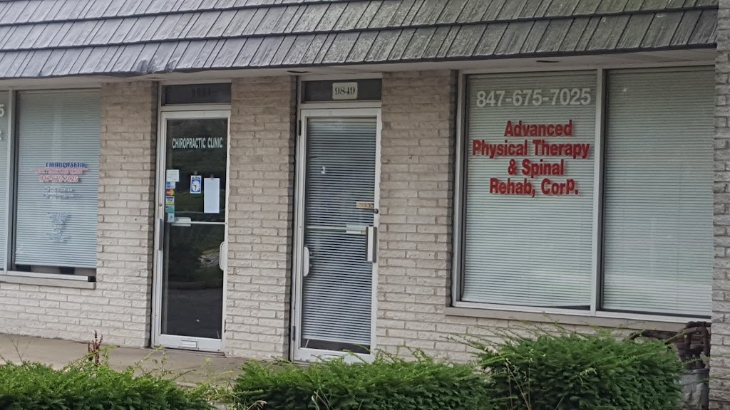 Advanced Physical Therapy & Spinal Rehab | 9849 Gross Point Rd, Skokie, IL 60076, USA | Phone: (847) 675-7025