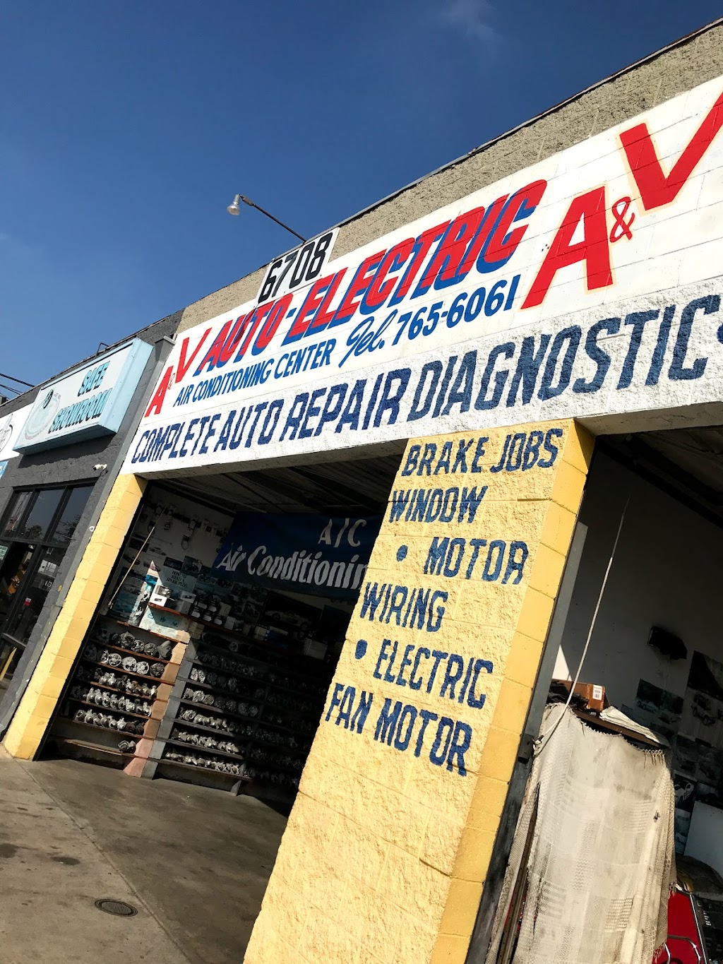 A & V Auto Electric & Air Conditioning | 6708 Lankershim Blvd # C, North Hollywood, CA 91606, USA | Phone: (818) 765-6061