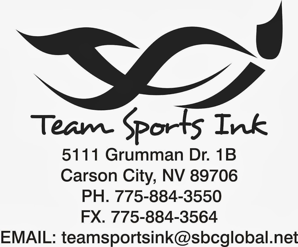 Team Sports Ink | 5111 Grumman Dr, Carson City, NV 89706 | Phone: (775) 884-3550