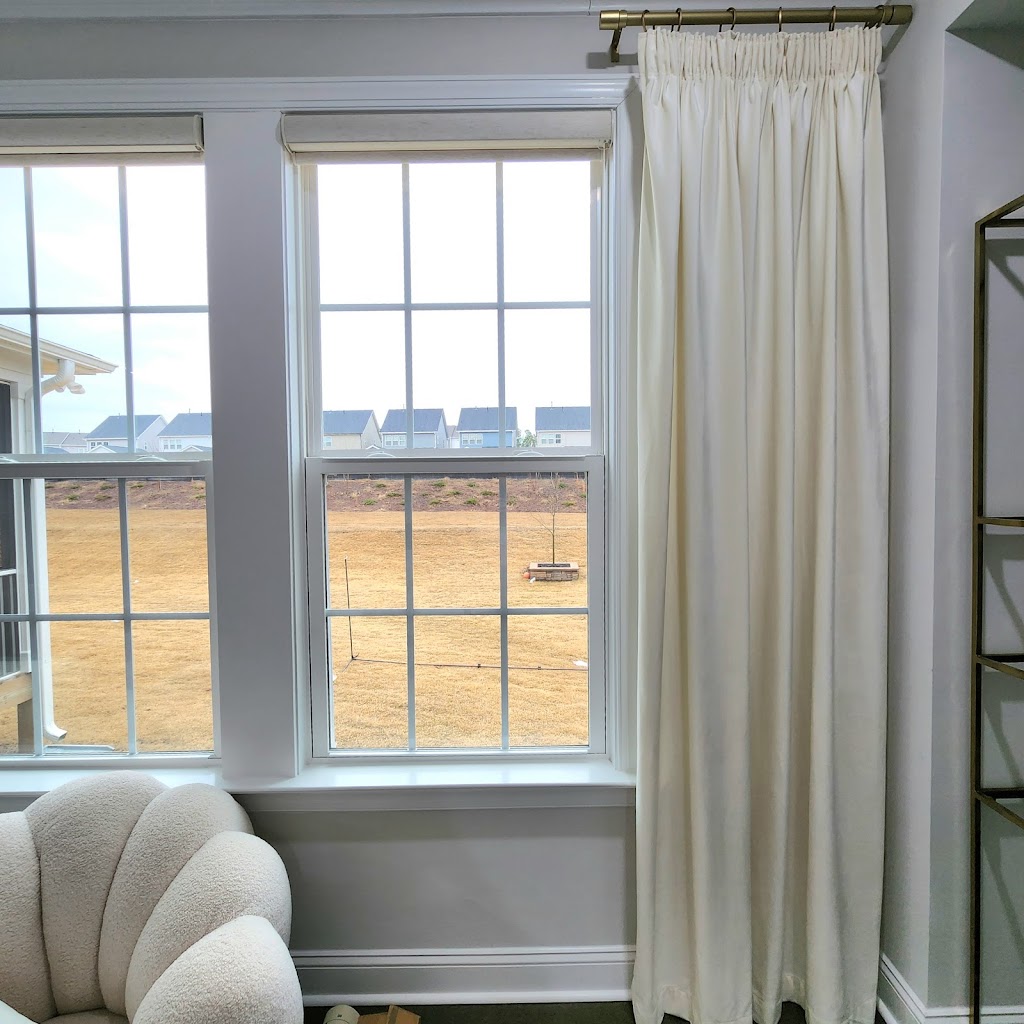 Carolina Drapes | 2504 Elm Grant Dr, New Hill, NC 27562, USA | Phone: (443) 379-9160