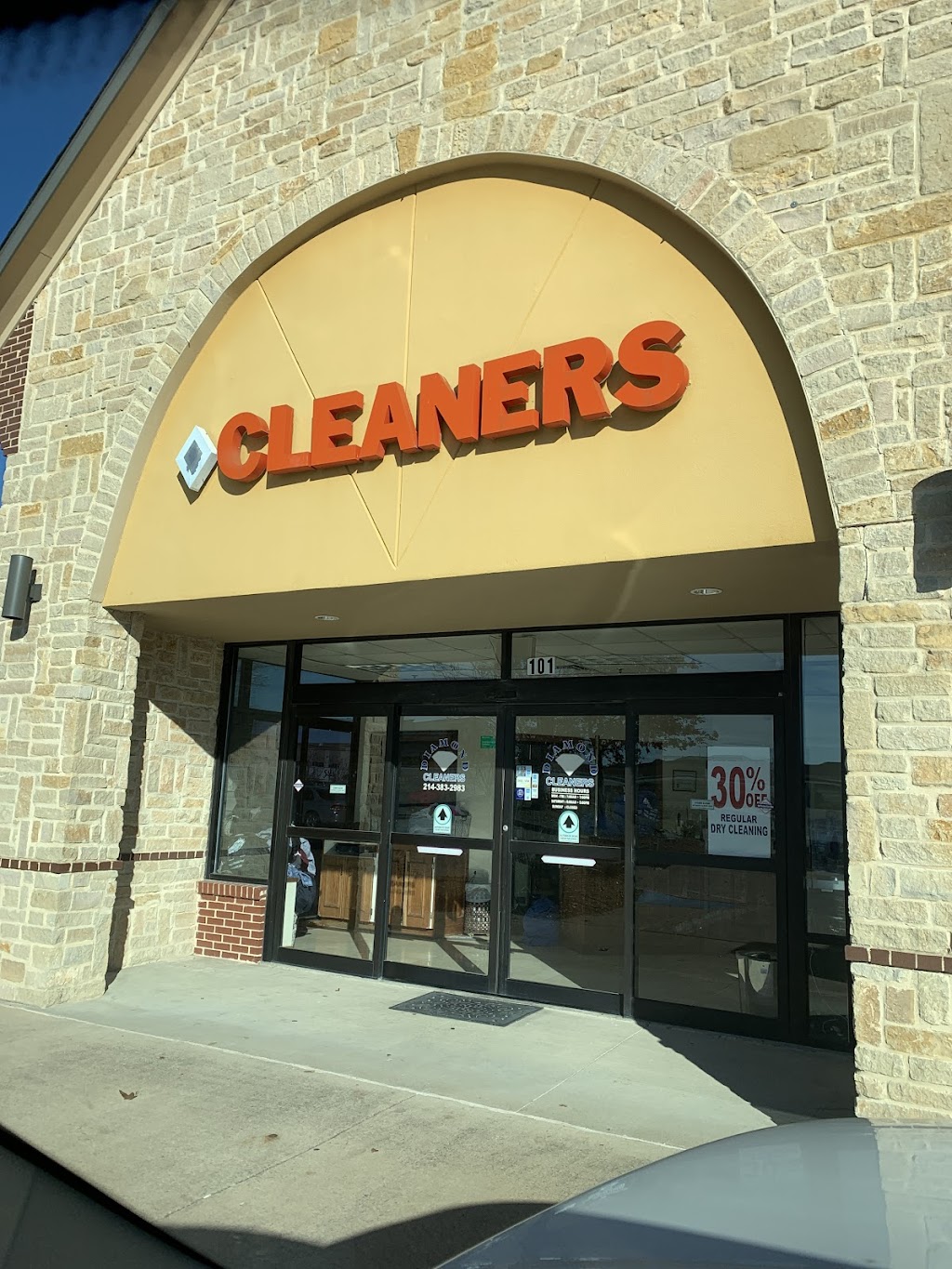 Diamond Cleaners | 431 Stacy Rd #101, Fairview, TX 75069, USA | Phone: (214) 383-2983