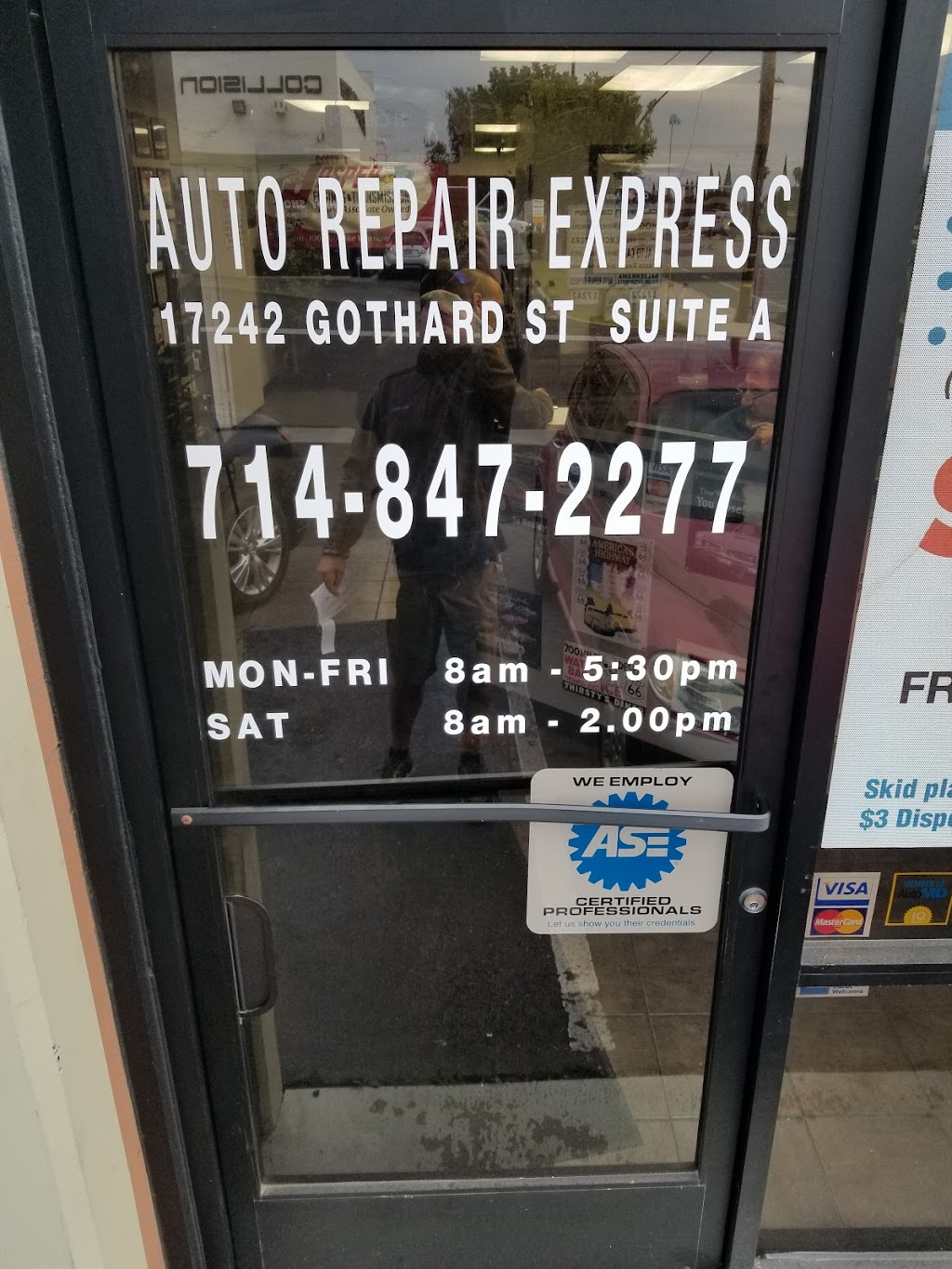 AUTO REPAIR EXPRESS | 17242 Gothard St suite a, Huntington Beach, CA 92647 | Phone: (714) 847-2277