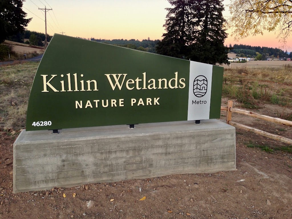 Killin Wetlands Nature Park | 46280 NW Cedar Canyon Rd, Banks, OR 97106, USA | Phone: (503) 797-1545