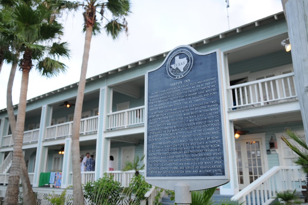 The Tarpon Inn | 200 E Cotter Ave, Port Aransas, TX 78373, USA | Phone: (361) 749-5555