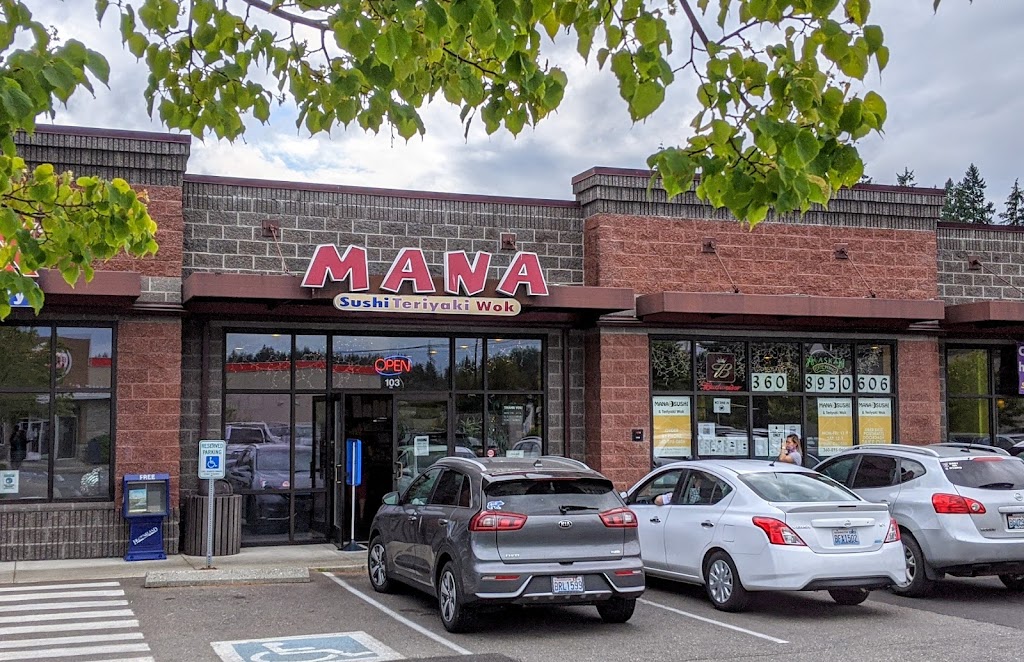 Mana Sushi & Teriyaki Wok | 435 SW Sedgwick Rd #103, Port Orchard, WA 98367, USA | Phone: (360) 895-0606